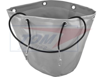 Vak ochranný závěsu stříbrný